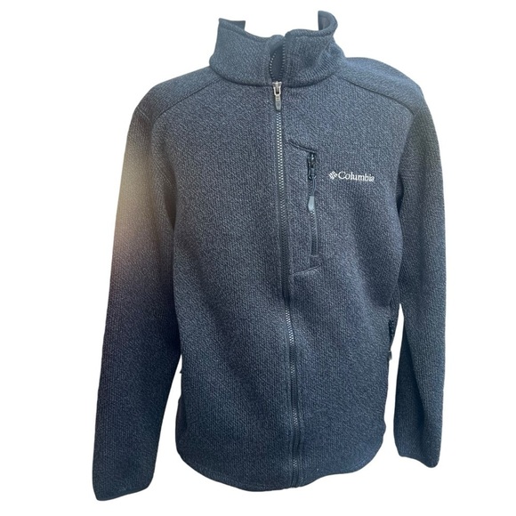 Columbia Other - Columbia Rebel Ravine Sweater Face Fleece Omni Wick Jacket Gray Size Small Warm